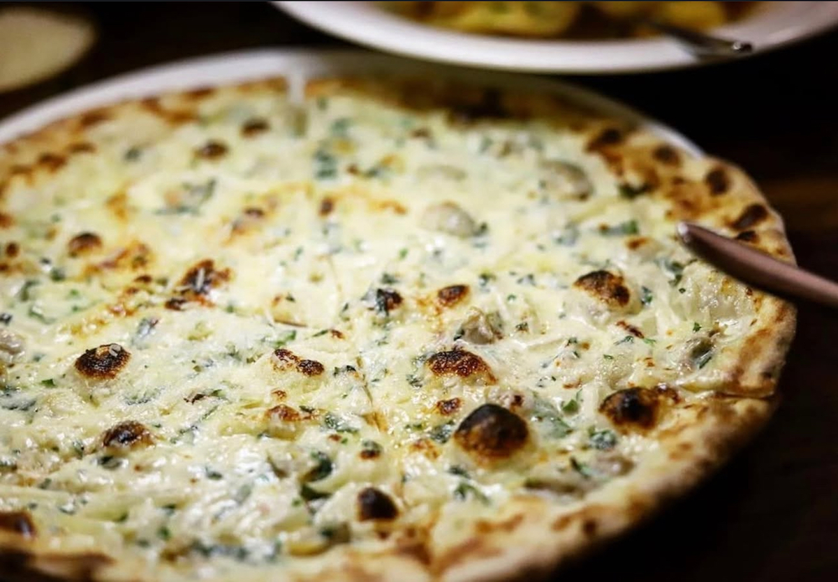 IMG_4514 - DiningOut Dallas Nonna's famed white clam pie. | Photo by Nonna
