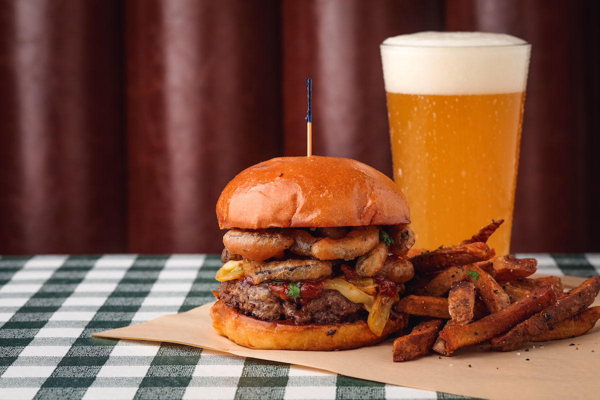 One of Rodeo Goat's 13 specialty burgers. | Photo by Allison David