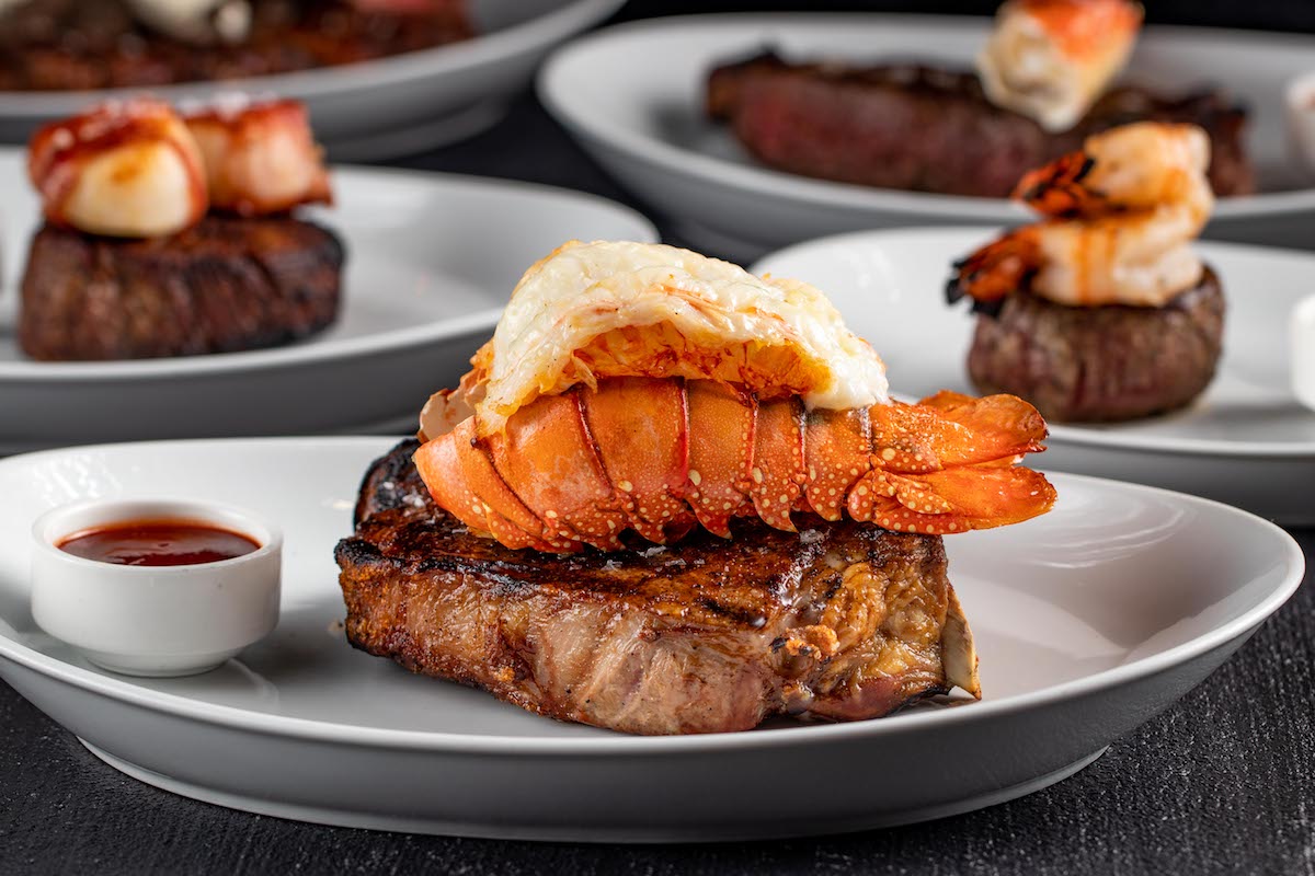 Surf Turf - DiningOut Dallas Surf and turf at STK Steakhouse. | Photo by STK Steakhouse