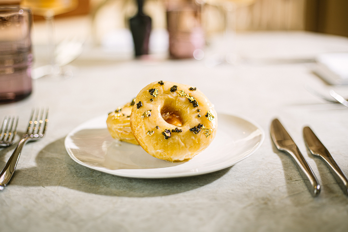 The caviar donut at Mirador. | Photo by Dan Padgett