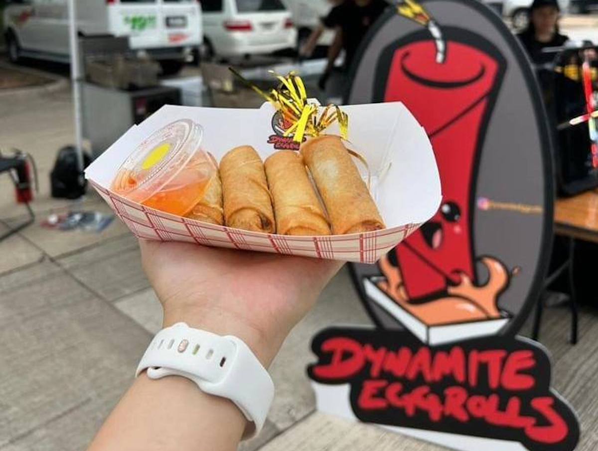 An order of egg rolls at Dynamite Egg Rolls. | Photo by Dynamite Egg Rolls