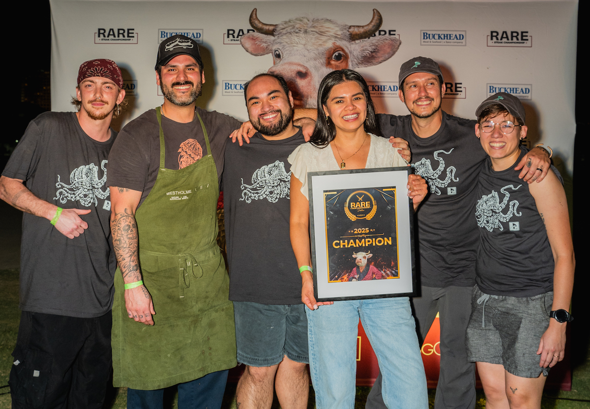 The Uchiko team wins big at RARE Steak fest in Dallas. | Photo by Dacoge Media