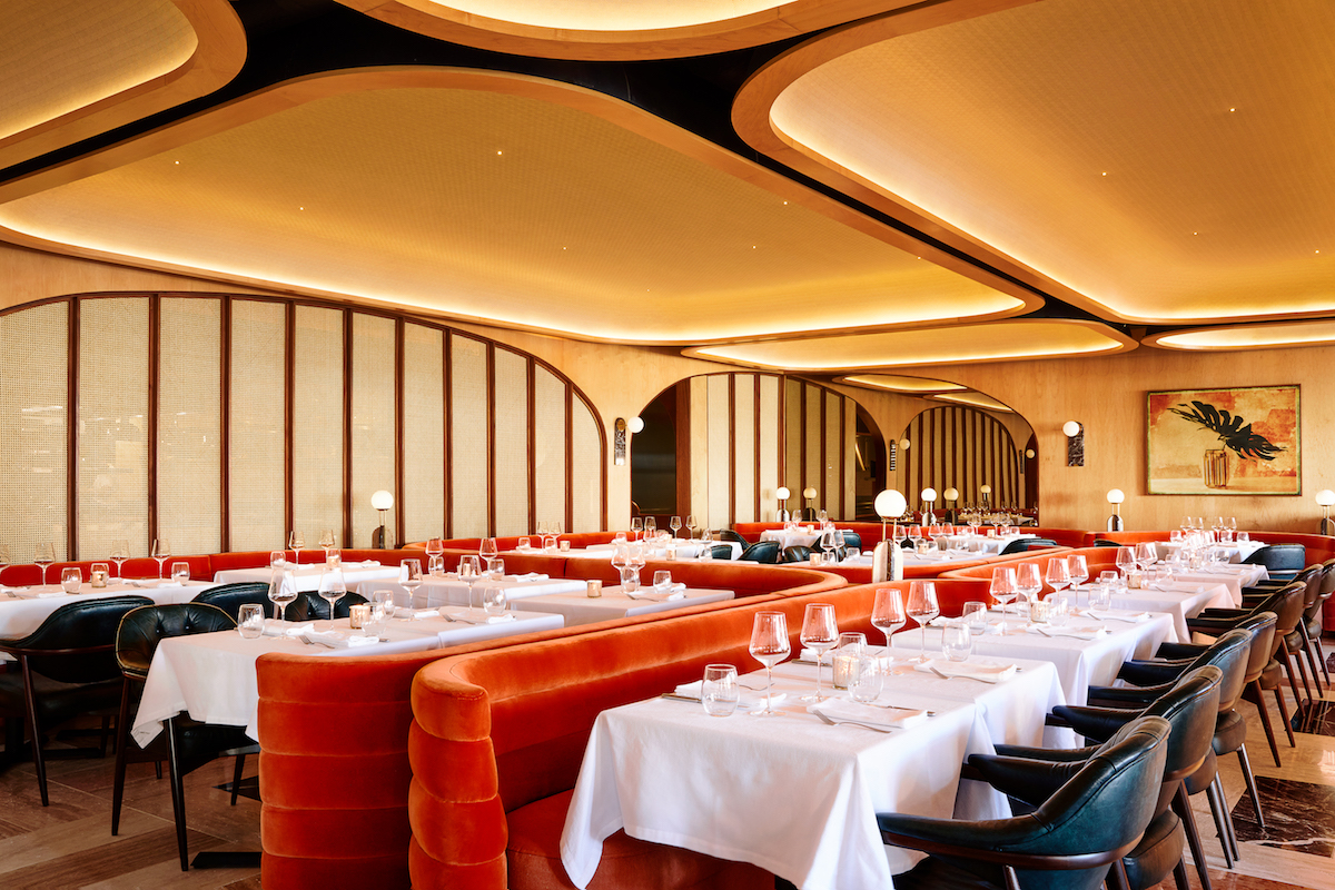 The dining room at Georgie. | Photo by Nicole Frazen