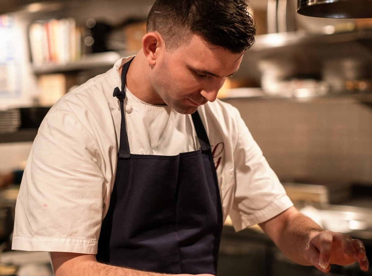 Chef RJ Yoakum is meticulous in the kitchen at Georgie. | Photo by Travis Street Hospitality