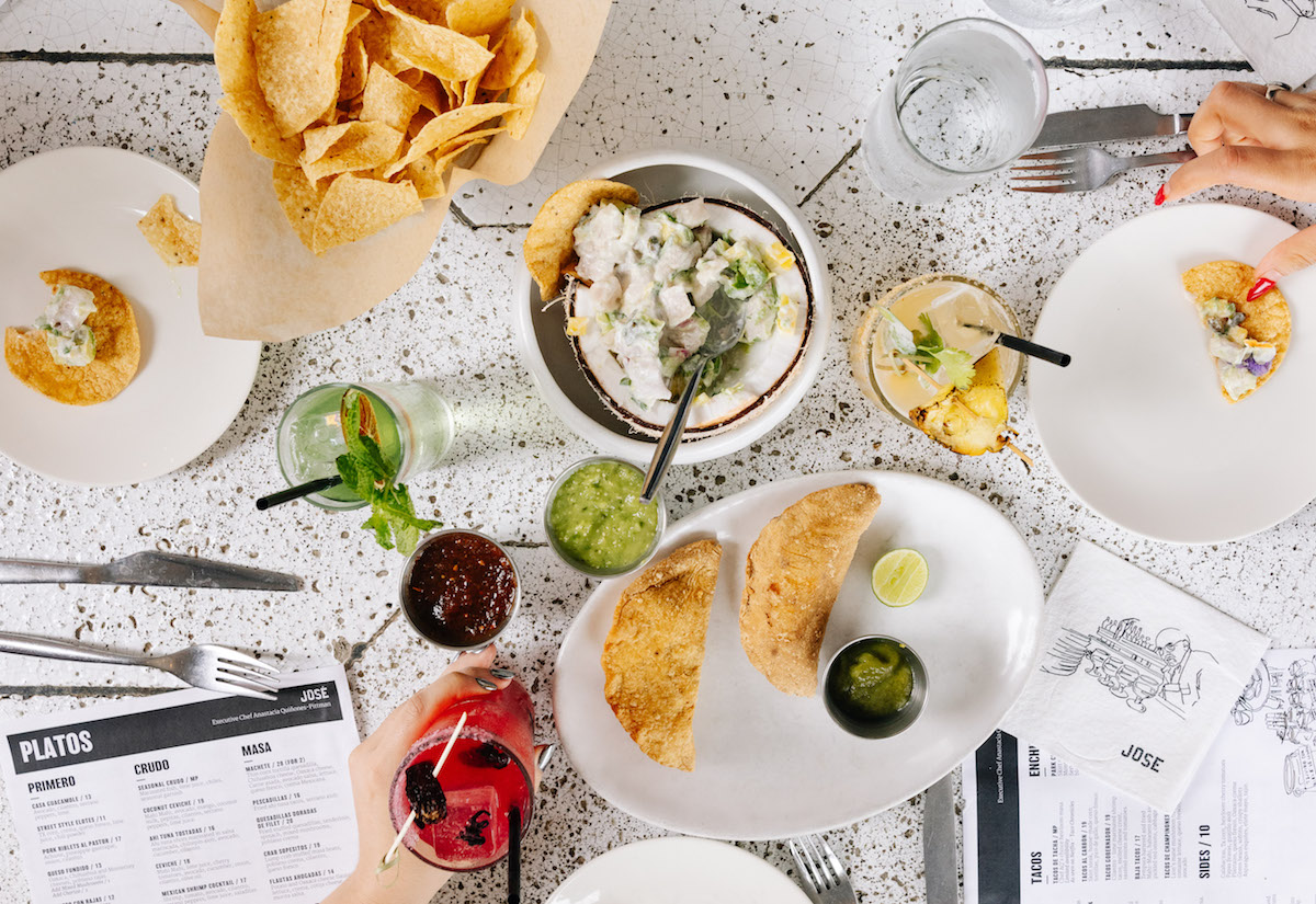 Escape to the José Patio Photo Credt Paul Torres - DiningOut Dallas Happy hour bites and drinks on the patio at Jose. | Photo by Paul Torres