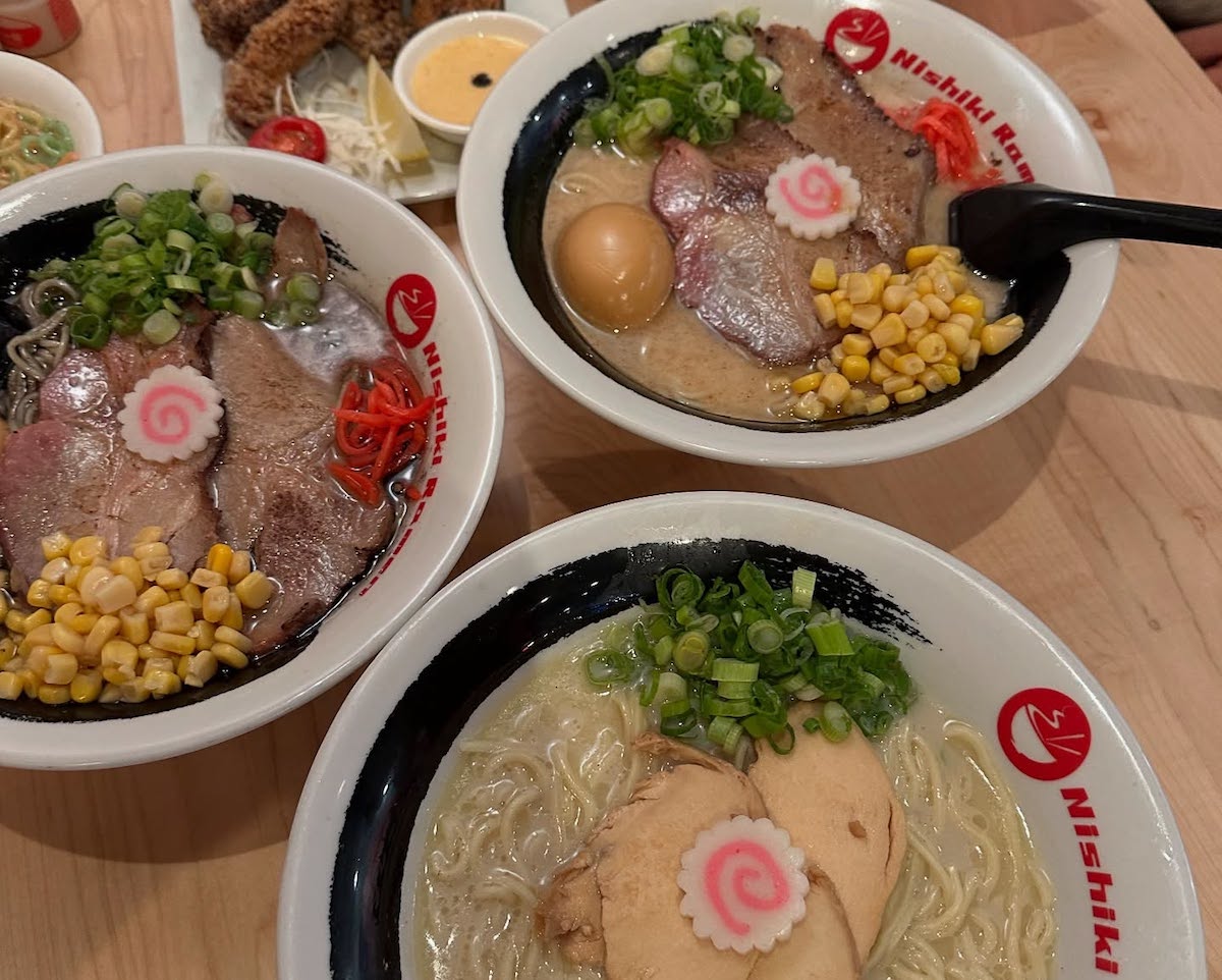 494985967_17900858715176777_7842907634384899945_n - DiningOut Dallas A trio of ramen bowls at Nishiki Ramen. | Photo by Nishiki Ramen