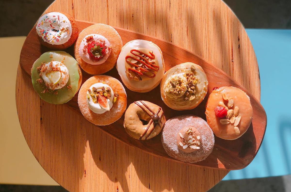 Detour - DiningOut Dallas A doughnut spread from Detour Doughnuts and Coffee. | Photo by Detour Doughnuts and Coffee
