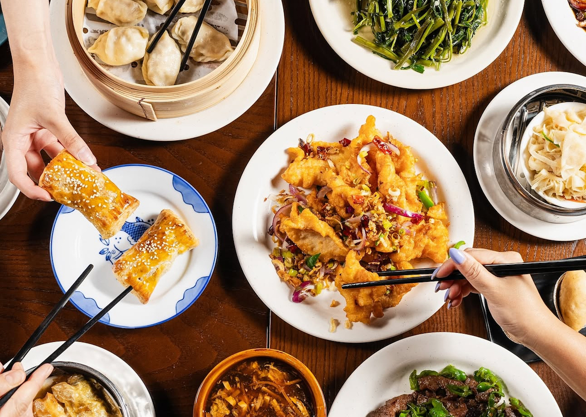 Sharing a dim sum spread at Bushi Bushi Dim Sum. | Photo by Bushi Bushi Dim Sum