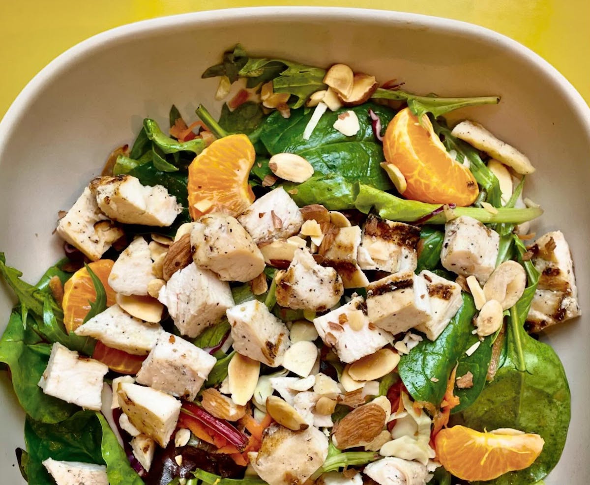 Hatchways - DiningOut Dallas The Chinese chicken crunch salad at Hatchways Cafe. | Photo by Hatchways Cafe