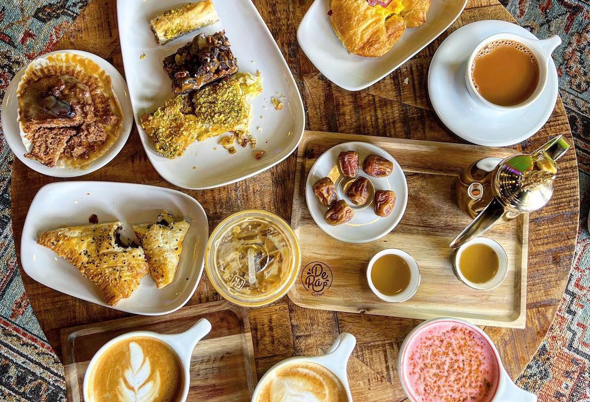 De Ra Coffee - DiningOut Dallas Coffee drinks with pastries at De Ra Coffee. | Photo by De Ra Coffee
