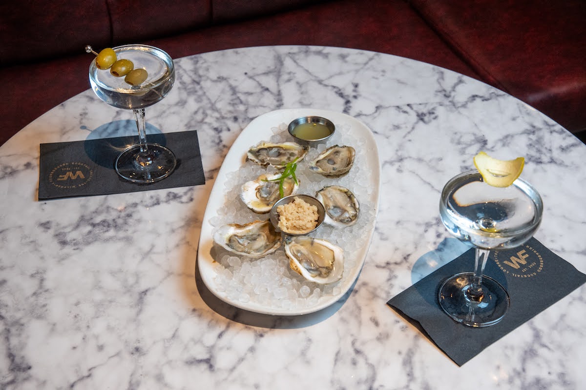 SVL_2511 - DiningOut Dallas Martinis and raw oysters on the half shell at the Wilfred. | Photo by the Wilfred